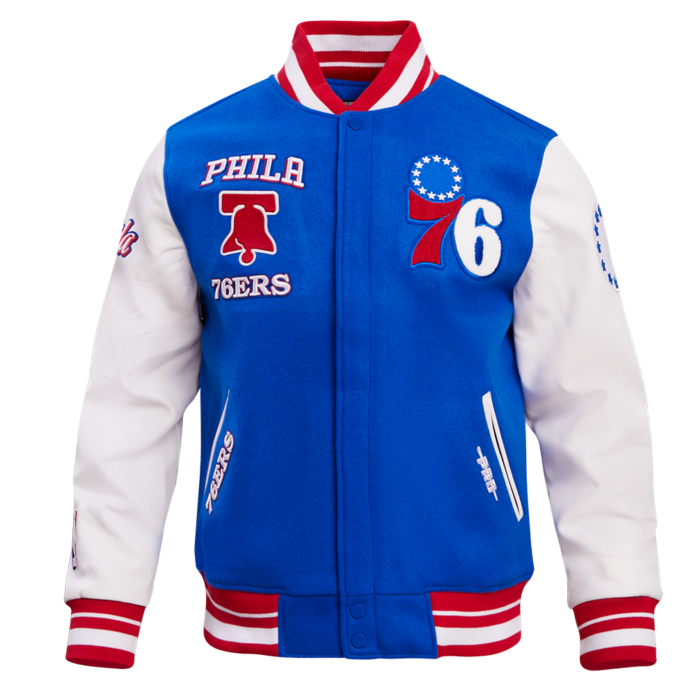 Sixers track best sale jacket