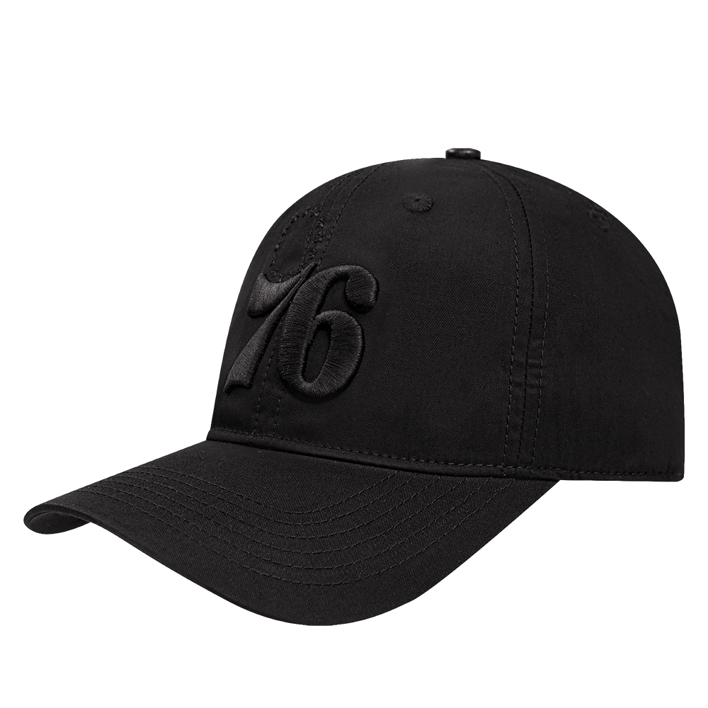 PHILADELPHIA 76ERS NEUTRAL DAD HAT (BLACK) – Pro Standard