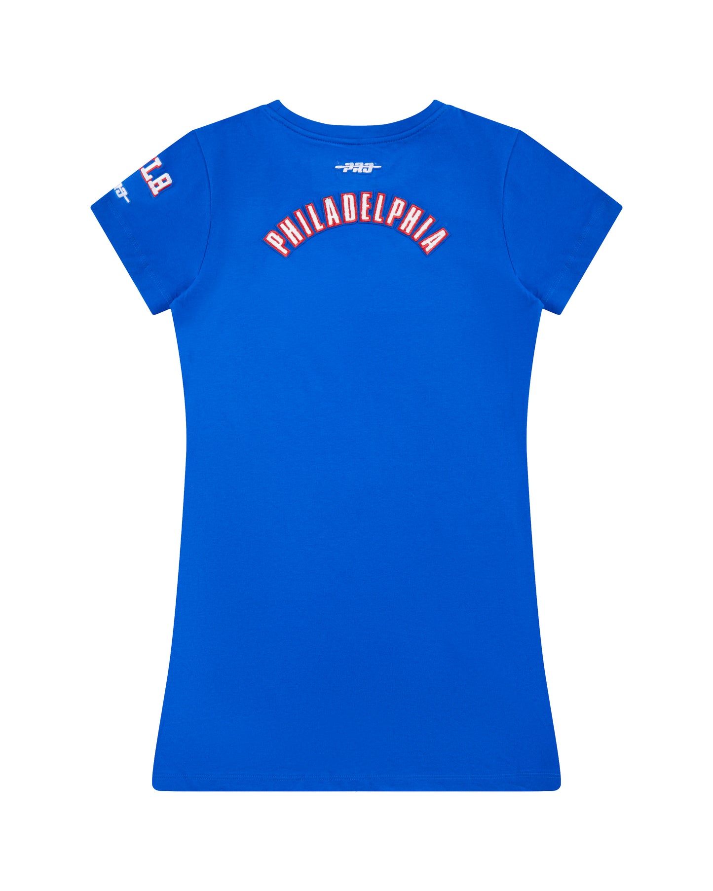 NBA PHILADELPHIA 76ERS CLASSIC BIG GIRLS TEE DRESS (ROYAL BLUE)