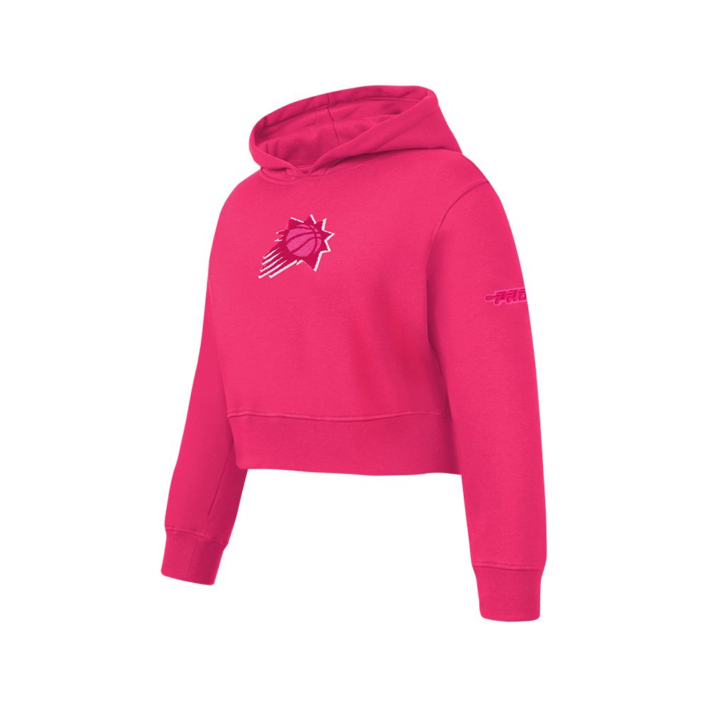 NBA PHOENIX SUNS TRIPLE PINK BIG GIRLS FLC PO HOODIE (BEETROOT PURPLE)