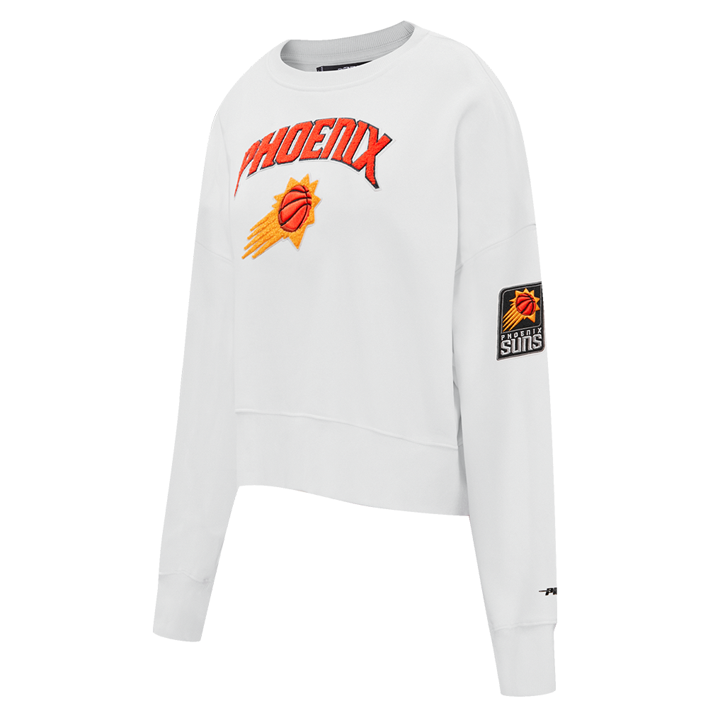 NBA PHOENIX SUNS CLASSIC WOMEN S CREWNECK WHITE Pro Standard