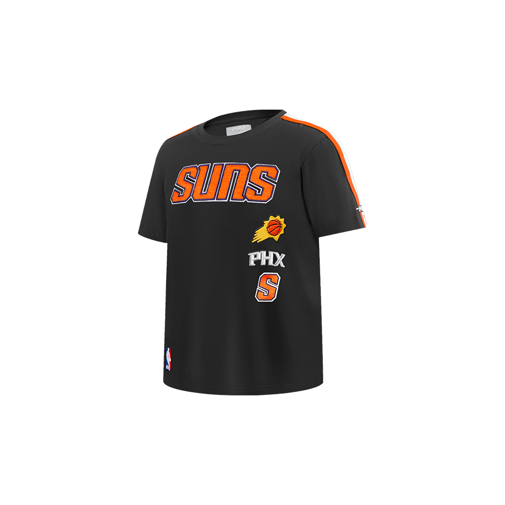 NBA PHOENIX SUNS RETRO CLASSIC TODDLER BOYS SHORT SLEEVE TAPING TEE(BLACK/ORANGE)
