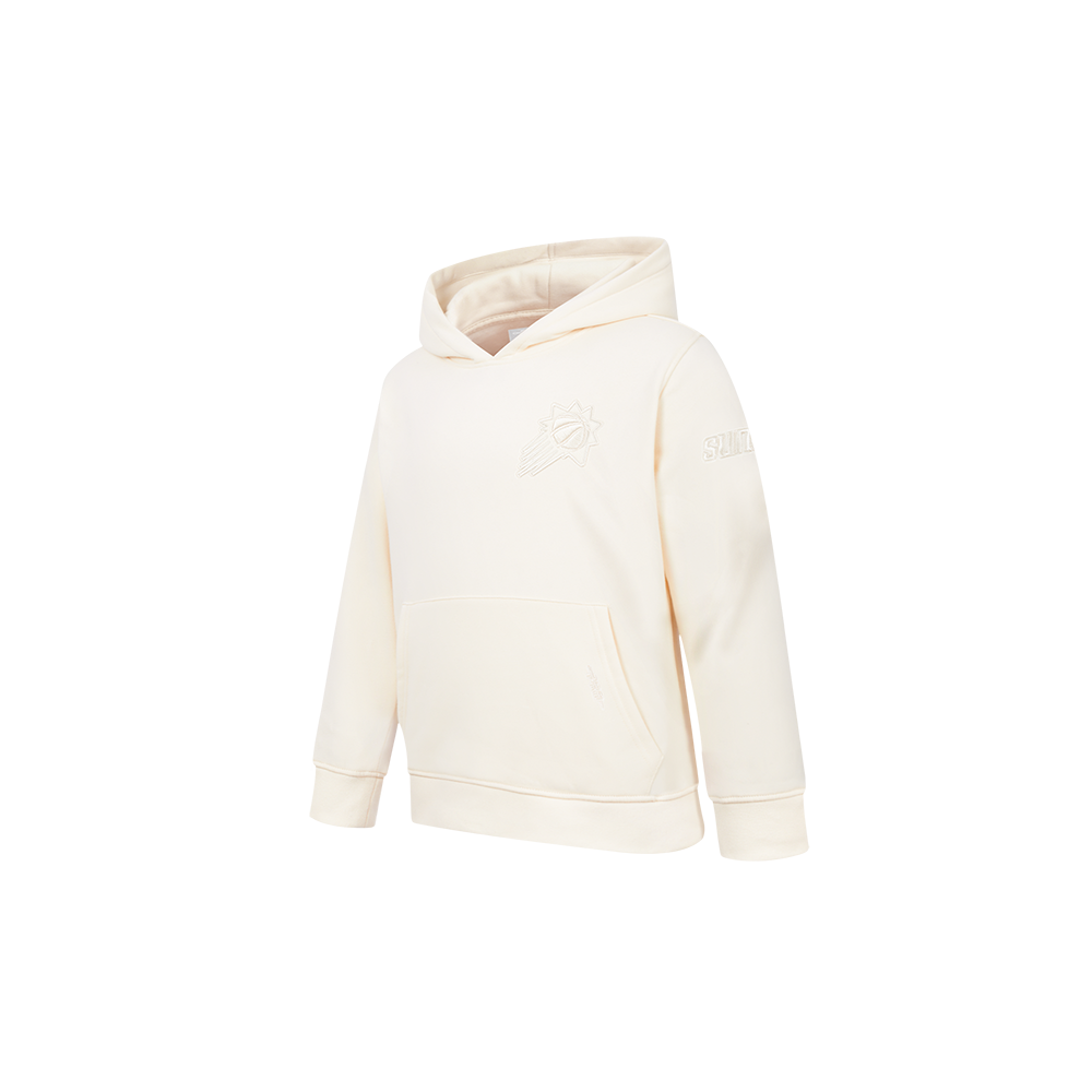 NBA PHOENIX SUNS NEUTRAL TODDLER BOYS FLEECE PULLOVER HOODIE (EGGSHELL)