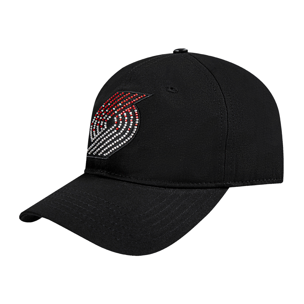 NBA PORTLAND TRAIL BLAZERS JEWELS WOMEN'S DAD HAT (BLACK)