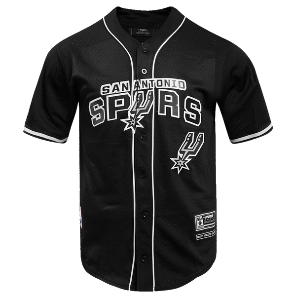 SAN ANTONIO SPURS TEAM OMBRE MESH BUTTON DOWN SHIRT