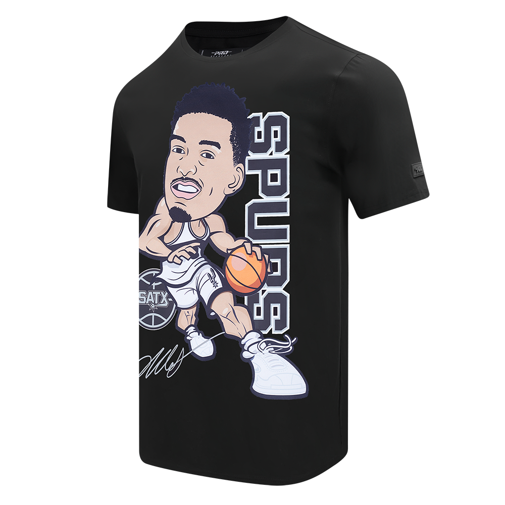 NBA SAN ANTONIO SPURS VICTOR WEMBANYAMA #1 REMIX AVATAR DRIVE SINGLE JERSEY (BLACK)