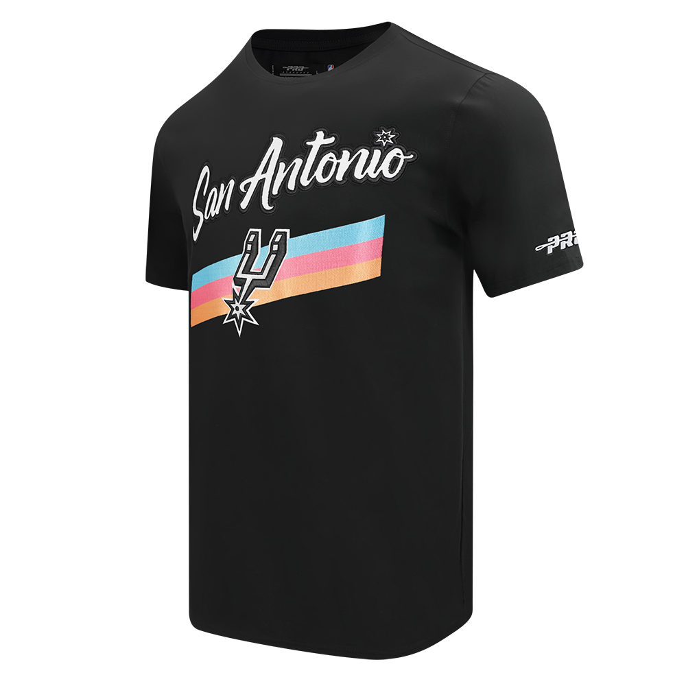 NBA SAN ANTONIO SPURS CITY EDITION 25-26 MEN'S SJ TEE (BLACK)