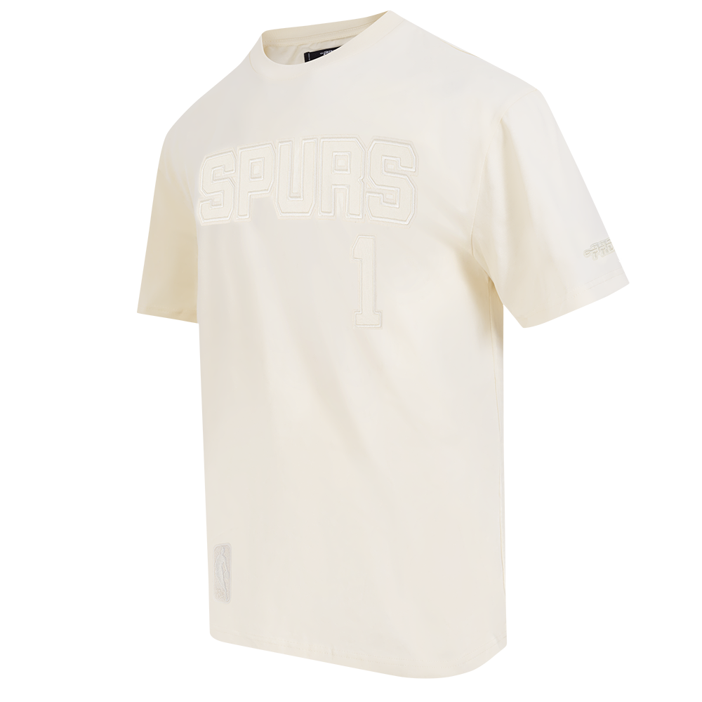 NBA SAN ANTONIO SPURS VICTOR WEMBANYAMA #1 NEUTRAL MEN'S CJ DROP SHO (EGGSHELL)