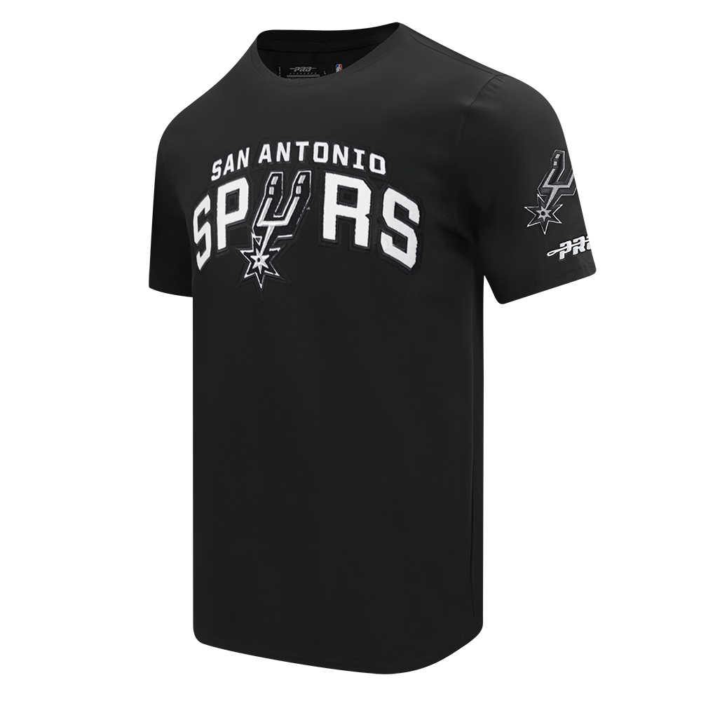 NBA SAN ANTONIO SPURS VICTOR WEMBANYAMA #1 CLASSIC PNN MEN'S SJ TEE (BLACK)
