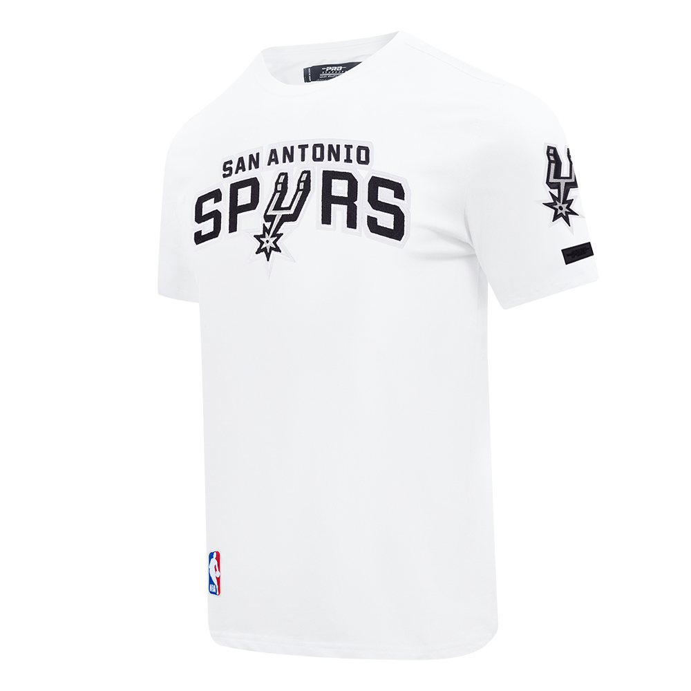 NBA SAN ANTONIO SPURS VICTOR WEMBANYAMA #1 CLASSIC PNN MEN'S SJ TEE (WHITE)