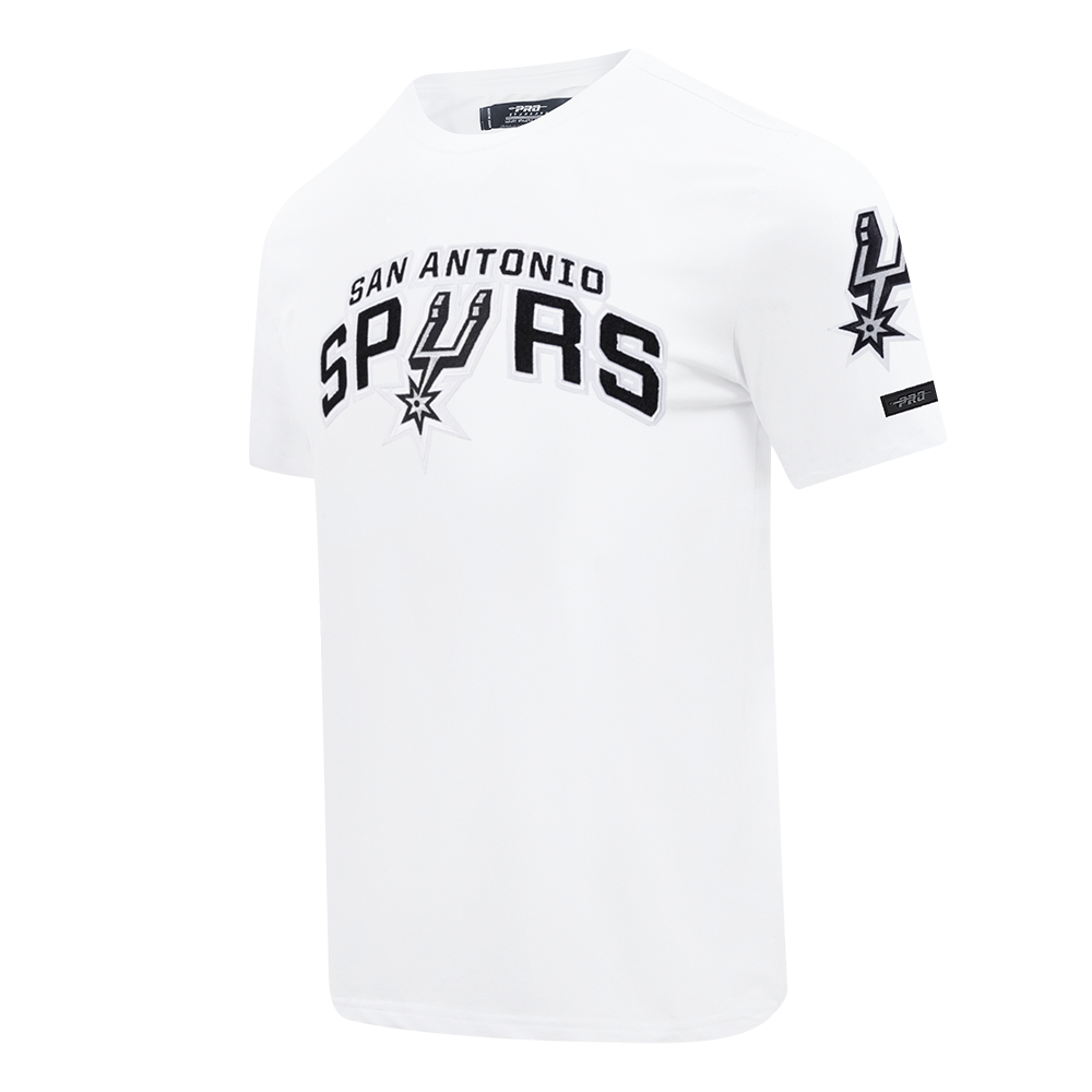 NBA SAN ANTONIO SPURS CLASSIC CHENILLE MEN'S SJ TEE (WHITE)
