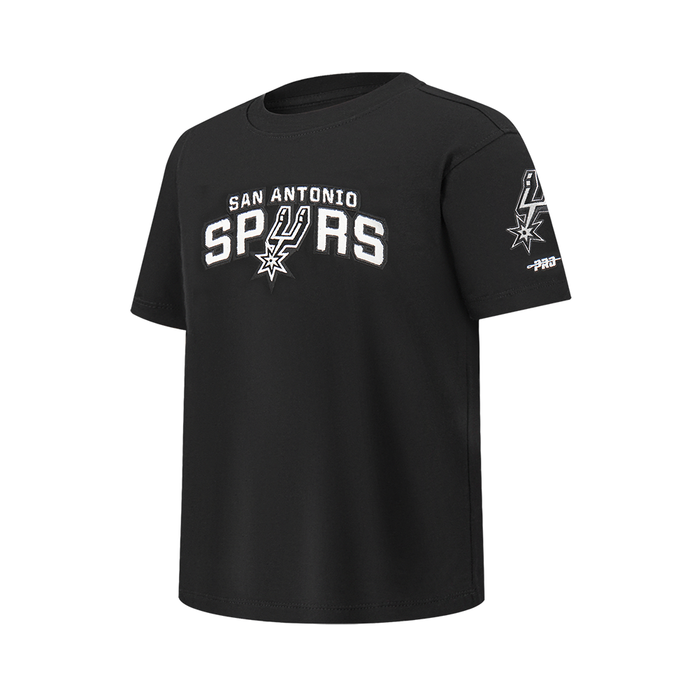 NBA SAN ANTONIO SPURS CLASSIC BIG BOYS SJ TEE (BLACK)