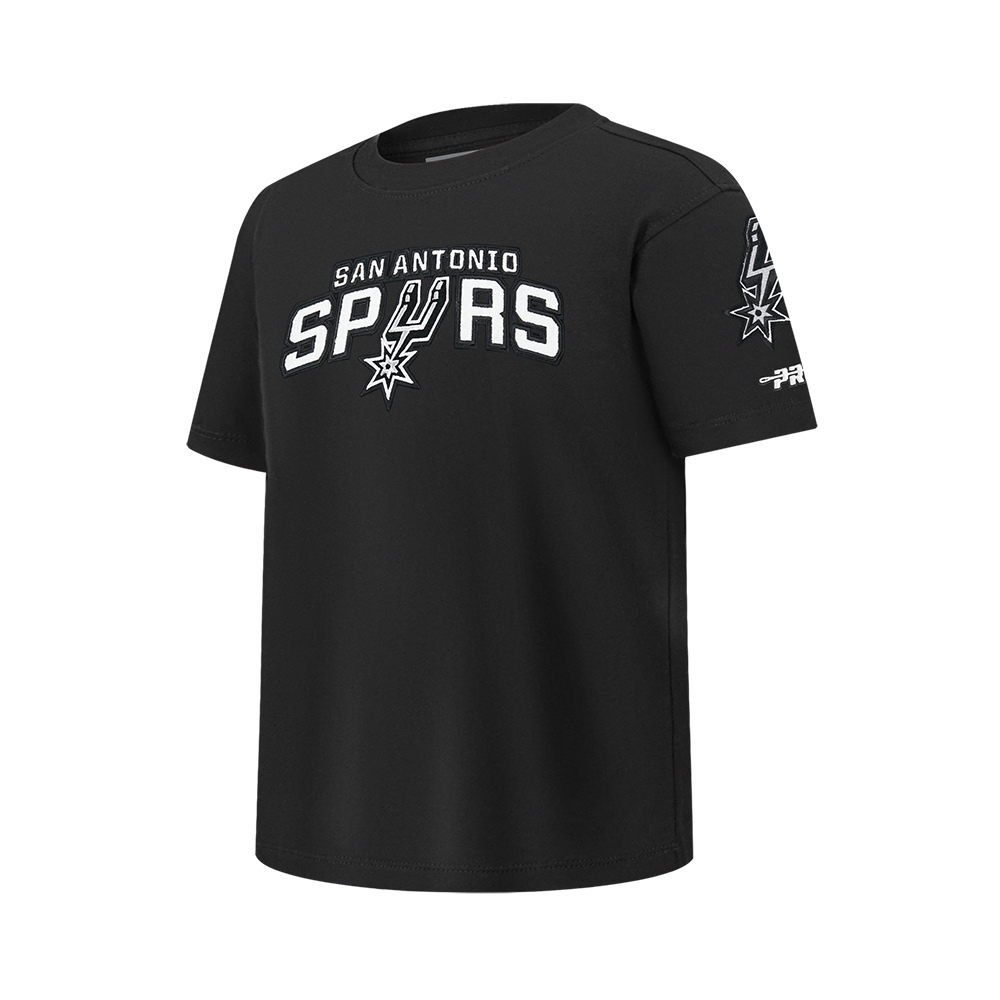 NBA SAN ANTONIO SPURS VICTOR WEMBANYAMA #1 CLASSIC PNN BIG BOY'S SS TEE (BLACK)