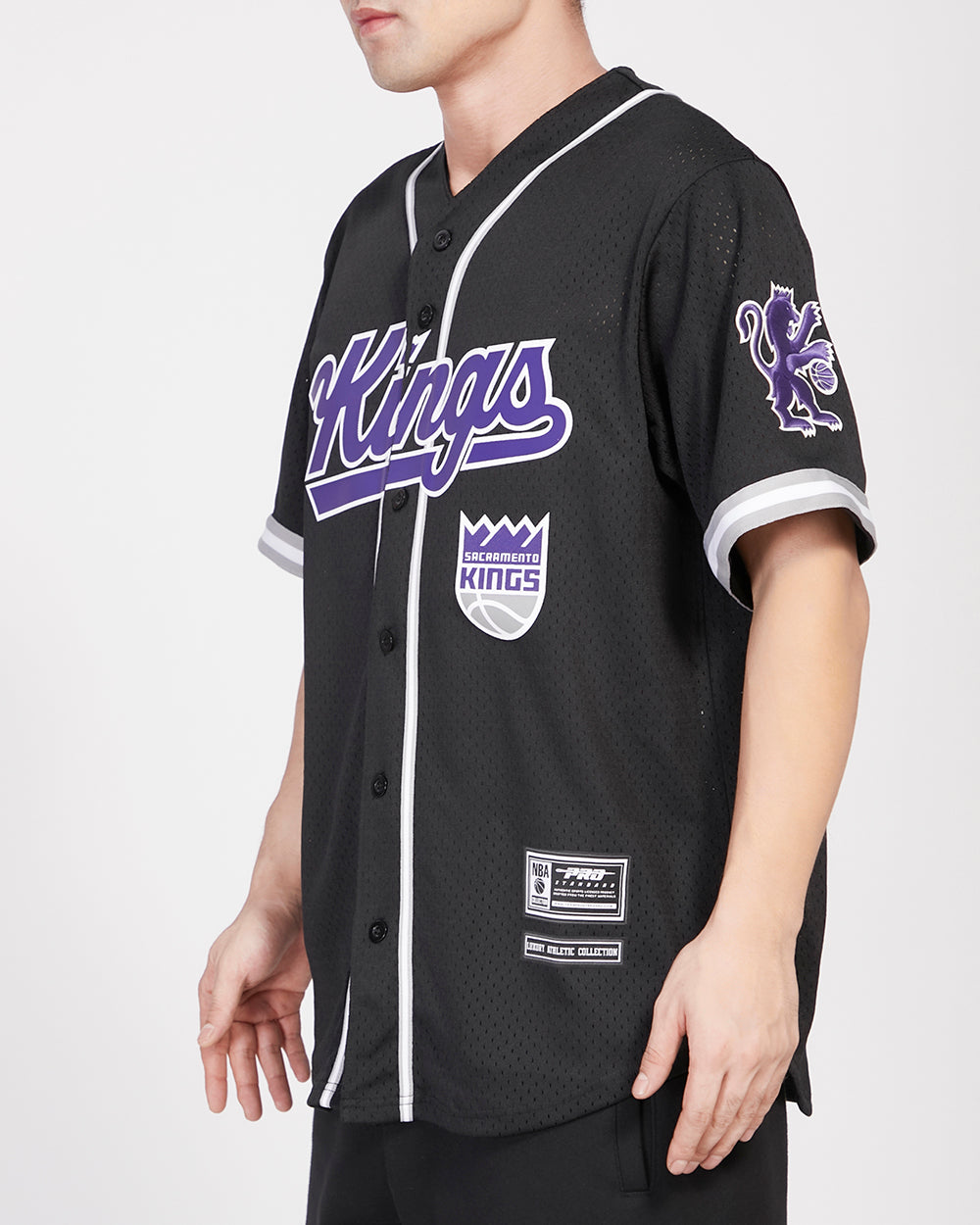 Realistic sport shirt Sacramento Kings, jersey template for