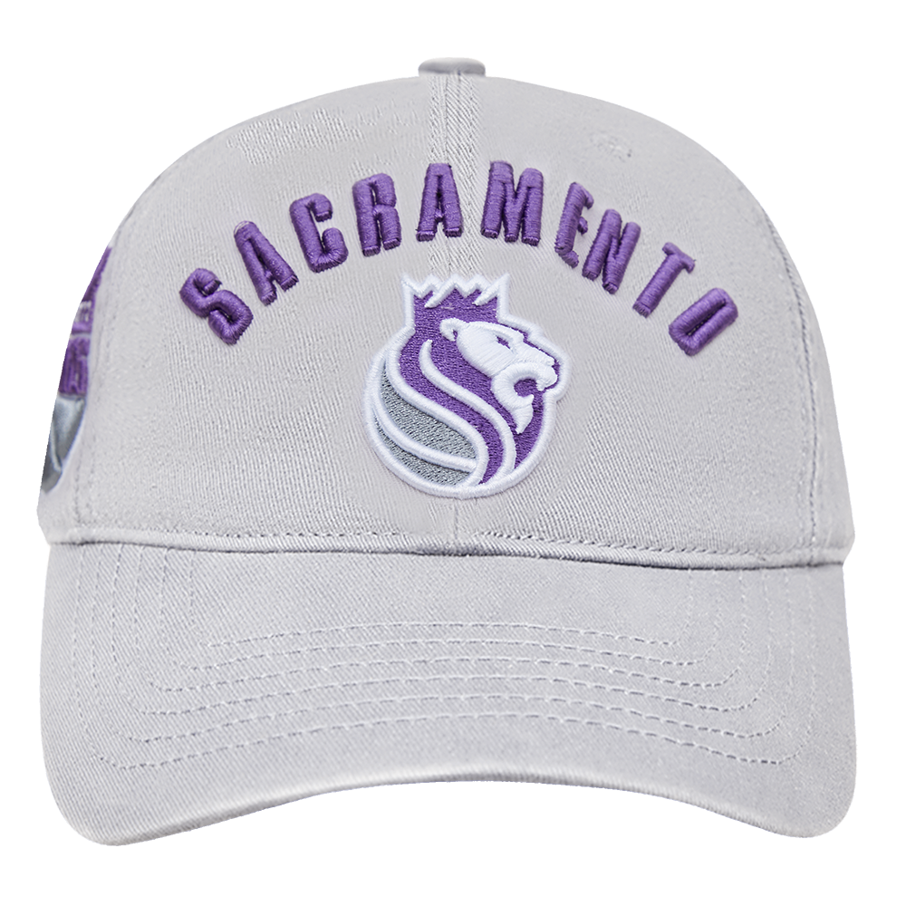 NBA SACRAMENTO KINGS CLASSIC DAD HAT GRAY Pro Standard
