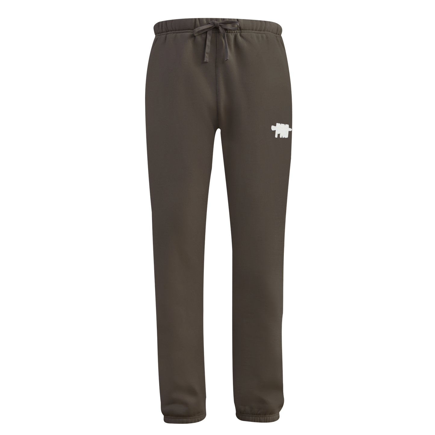 PRO STANDARD CLASSIC CHENILLE WHT LOGO MEN'S FLC SWEATPANT (DARK TAUPE)