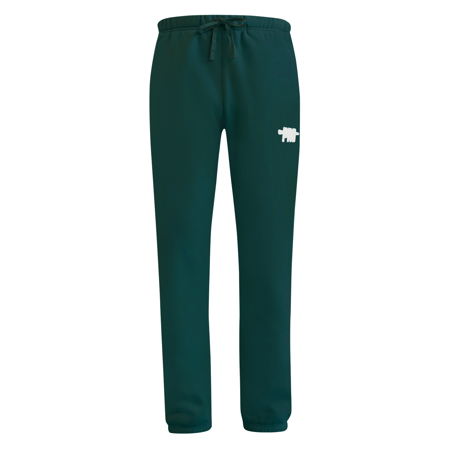 PRO STANDARD CLASSIC CHENILLE WHT LOGO MEN'S FLC SWEATPANT (FOREST GREEN)