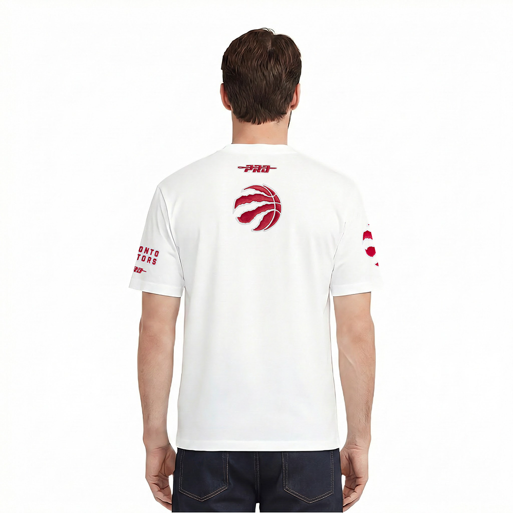 NBA TORONTO RAPTORS CITY ARCH MEN'S SJ TEE (WHITE)