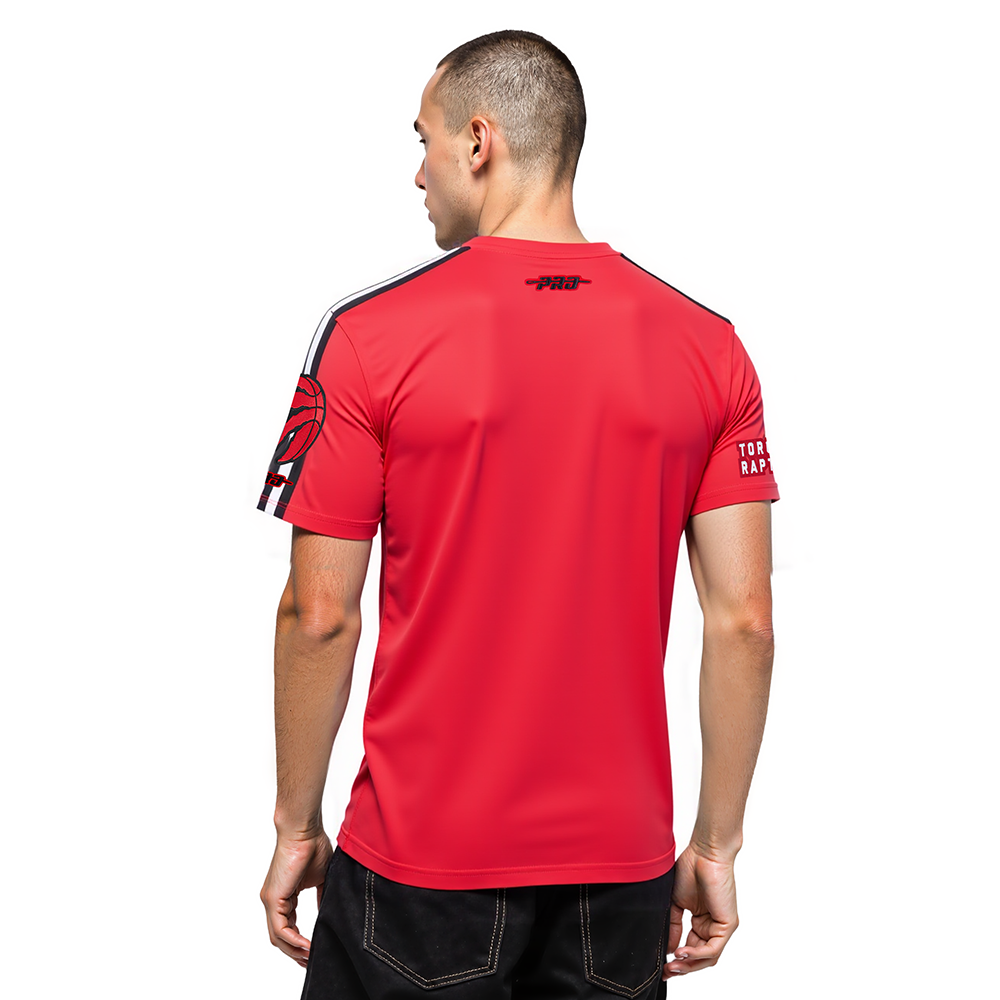 NBA TORONTO RAPTORS SCOTTIE BARNES #4 CLASSIC PNN MEN'S SJ TAPING TE (RED/BLACK)