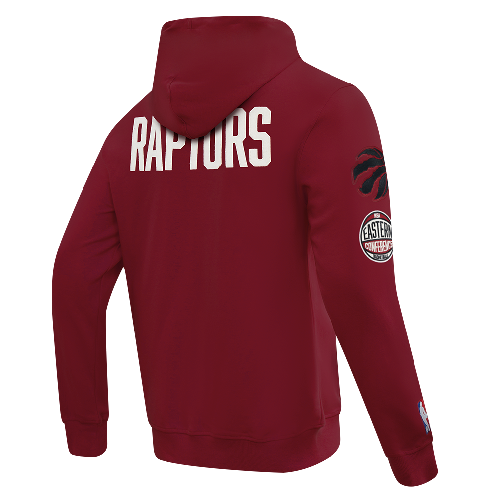 NBA TORONTO RAPTORS MODERN ORIGINALS MEN'S FLC PO HOODIE (CARDINAL RED)