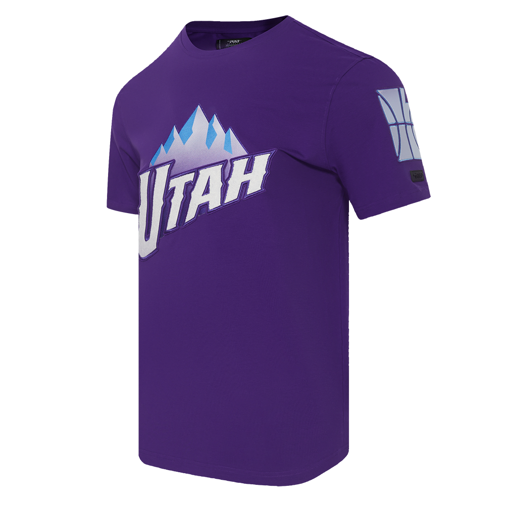 NBA UTAH JAZZ CITY EDITION 24-25 MEN'S SINGLE JERSEY TEE (PURPLE)