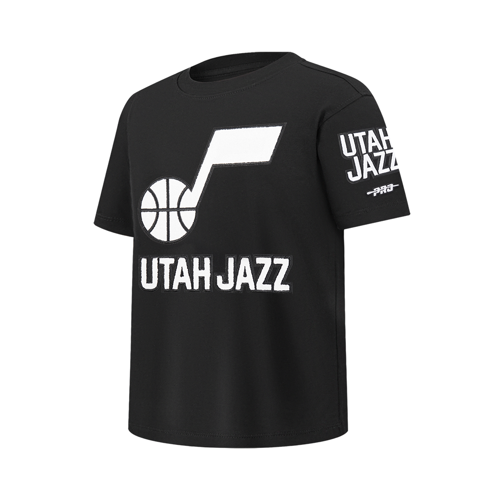 NBA UTAH JAZZ CLASSIC BIG BOY'S SJ TEE (BLACK)