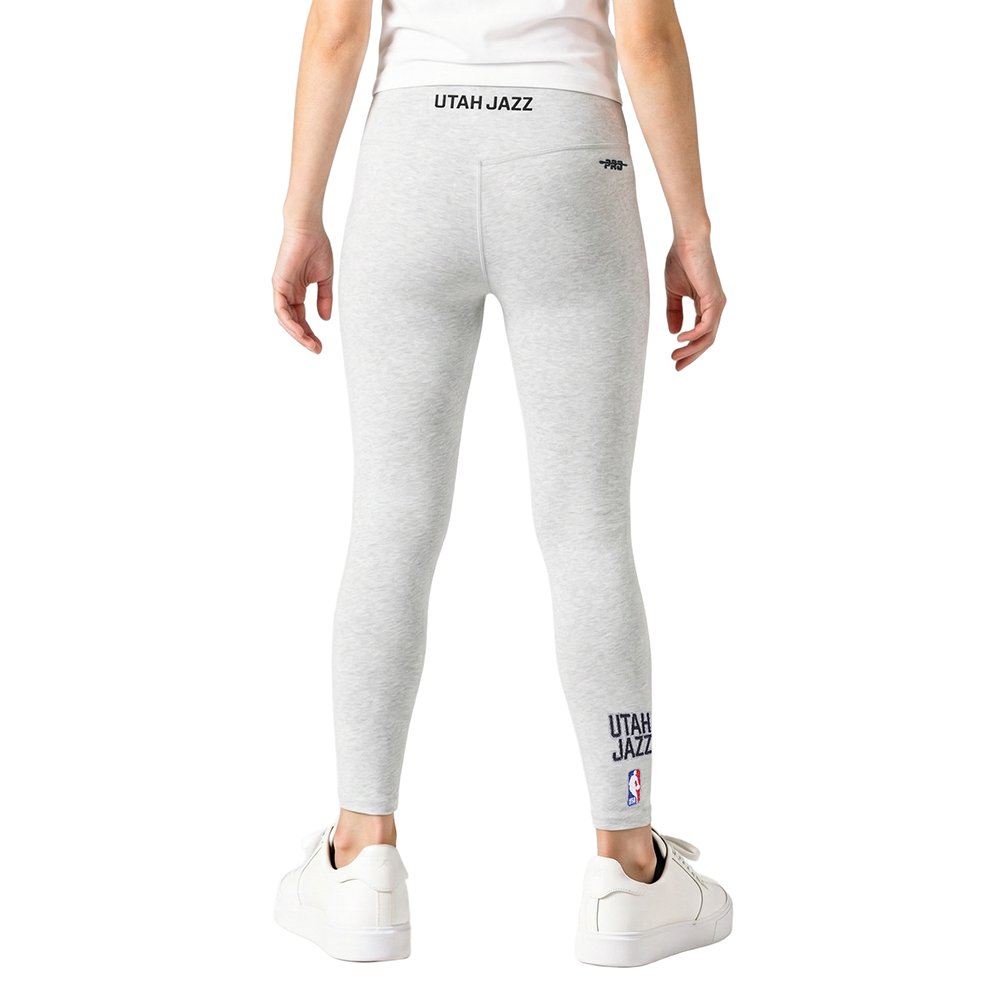 NBA UTAH JAZZ CLASSIC BIG GIRL'S LEGGING (HEATHER GREY)