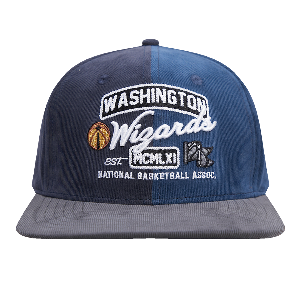 NBA WASHINGTON WIZARDS MULTI CORDUROY UNISEX SNAPBACK HAT