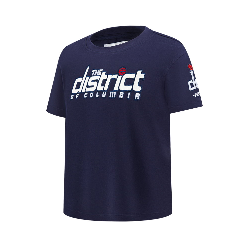 NBA WASHINGTON WIZARDS CLASSIC BIG BOYS SJ TEE (MIDNIGHT NAVY)