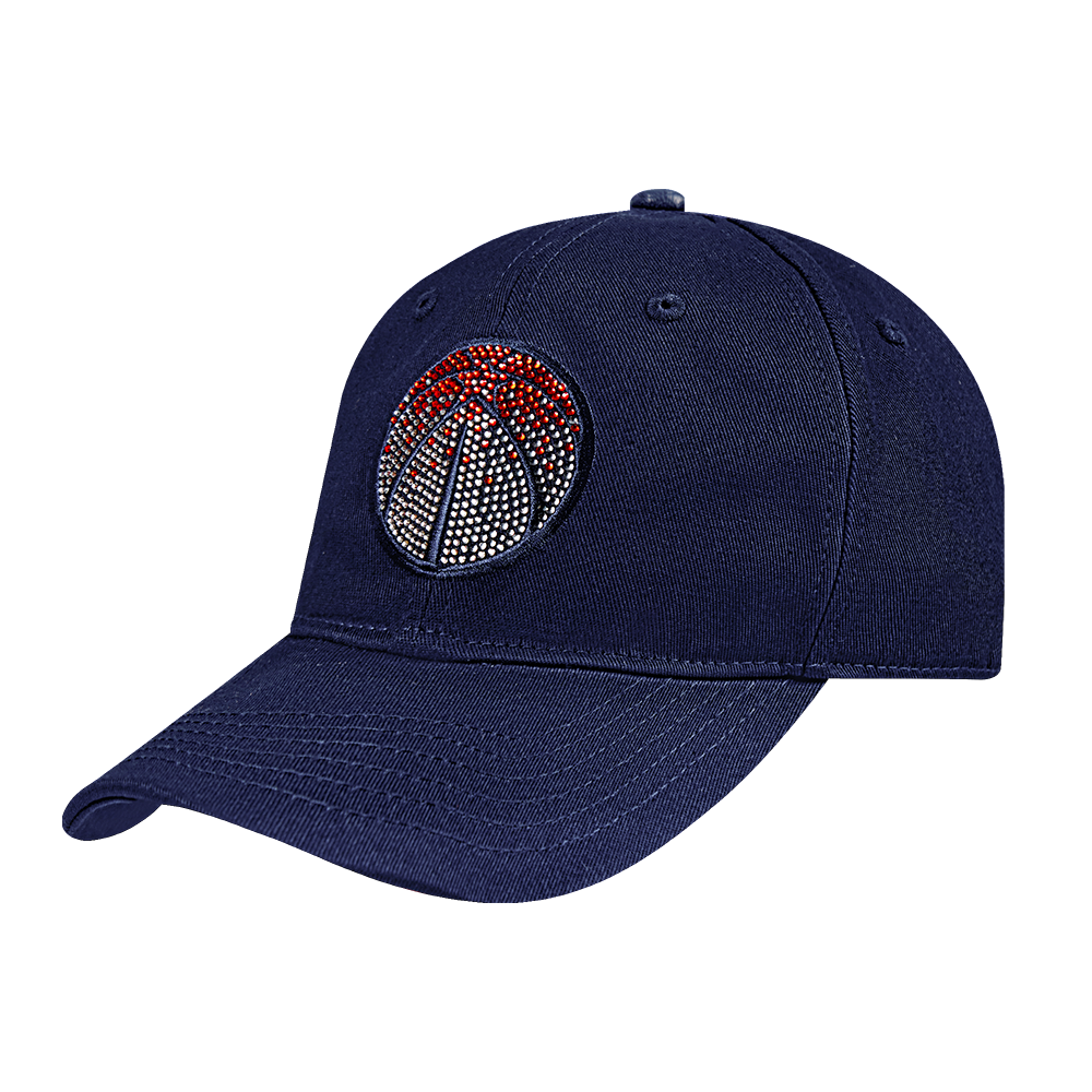 NBA WASHINGTON WIZARDS JEWELS WOMEN'S DAD HAT (MIDNIGHT NAVY)
