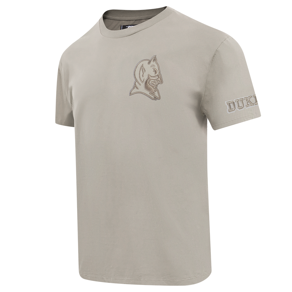 COLLEGE DUKE UNIVERSITY NEUTRAL MEN'S S/S TEE (TAUPE)