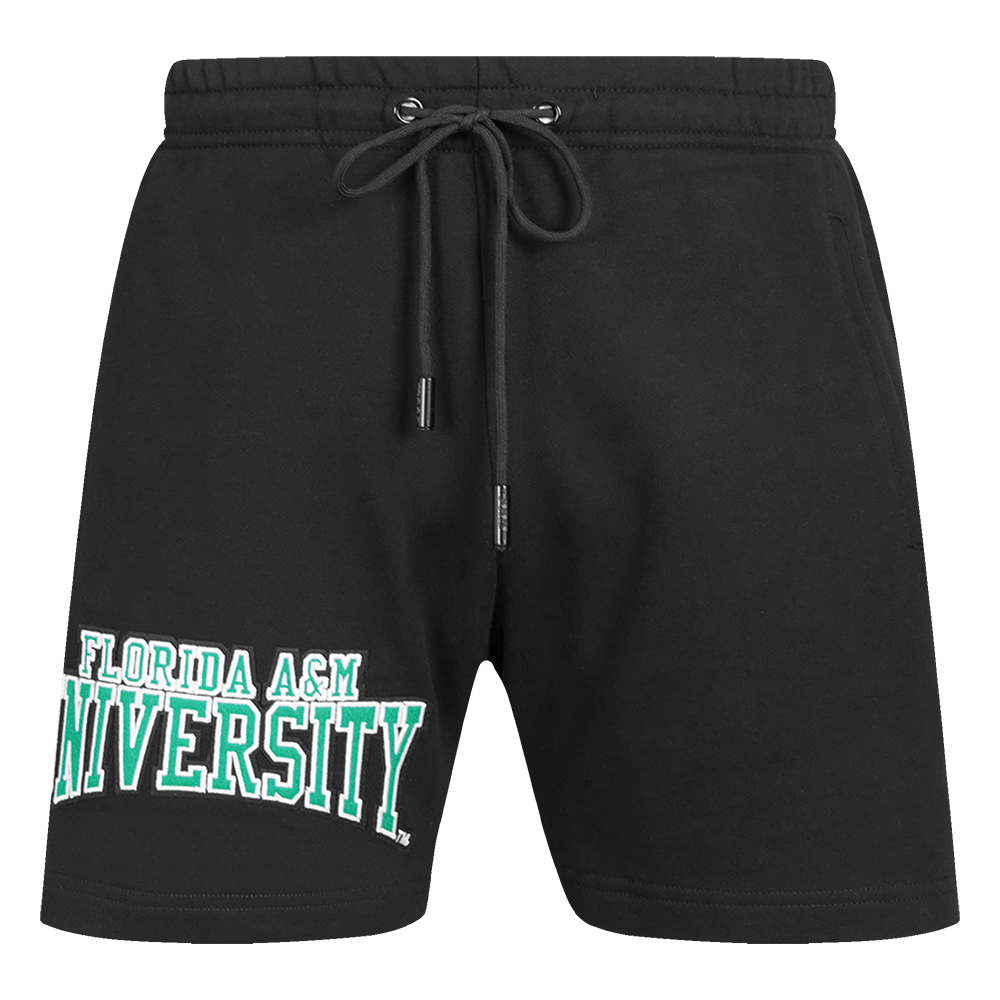COLLEGE FLORIDA A&M UNIVERSITY CREST EMBLEM MEN'S FLC SHORT (BLACK)