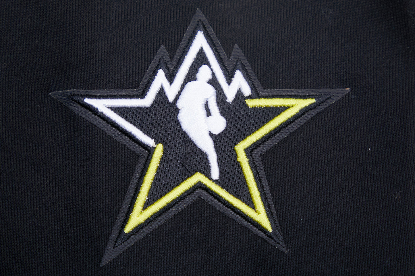 NBA X HBCU ALL STAR 2023 MEN'S GRAMBLING RIB FLEECE CREWNECK (BLACK)