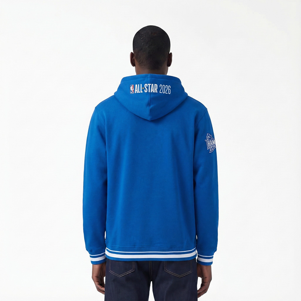 HAMPTON UNIVERSITY HBCU CLASSIC 2026 MEN'S RIB FLC PO HOODIE (ROYAL BLUE)