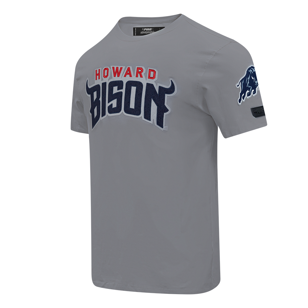 HOWARD UNIVERSITY CLASSIC MEN'S TEE (GRAY)