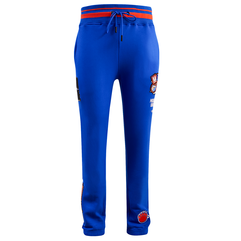 MORGAN STATE UNIVERSITY HOMECOMING MEN'S RIB SWEATPANT (ROYAL/ORANGE/ROYAL)