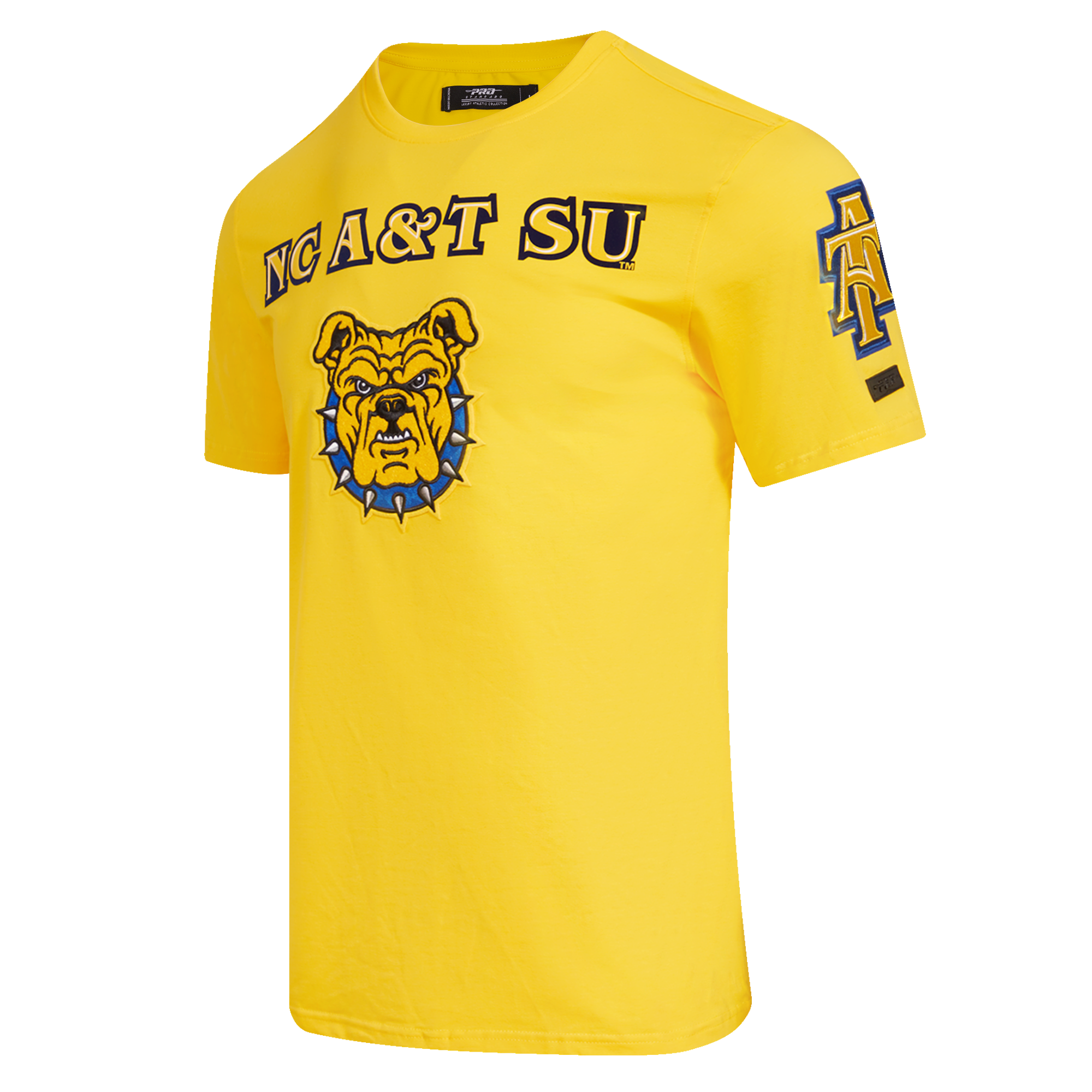 NORTH CAROLINA A&T STATE UNIVERSITY CLASSIC MEN'S STACKED LOGO (YELLOW –  Pro Standard