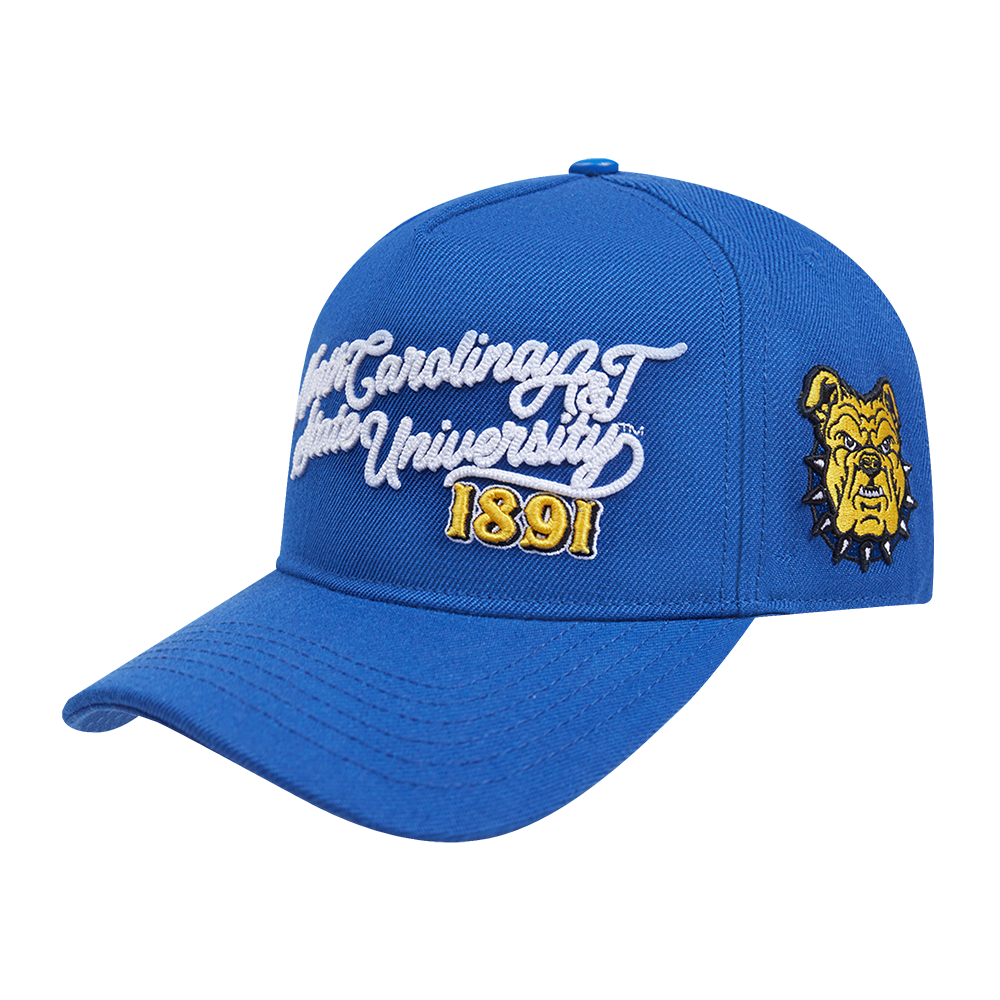 COLLEGE NORTH CAROLINA A&T STATE UNIVERSITY VINTAGE VARSITY PINCHFR (DODGER BLUE)