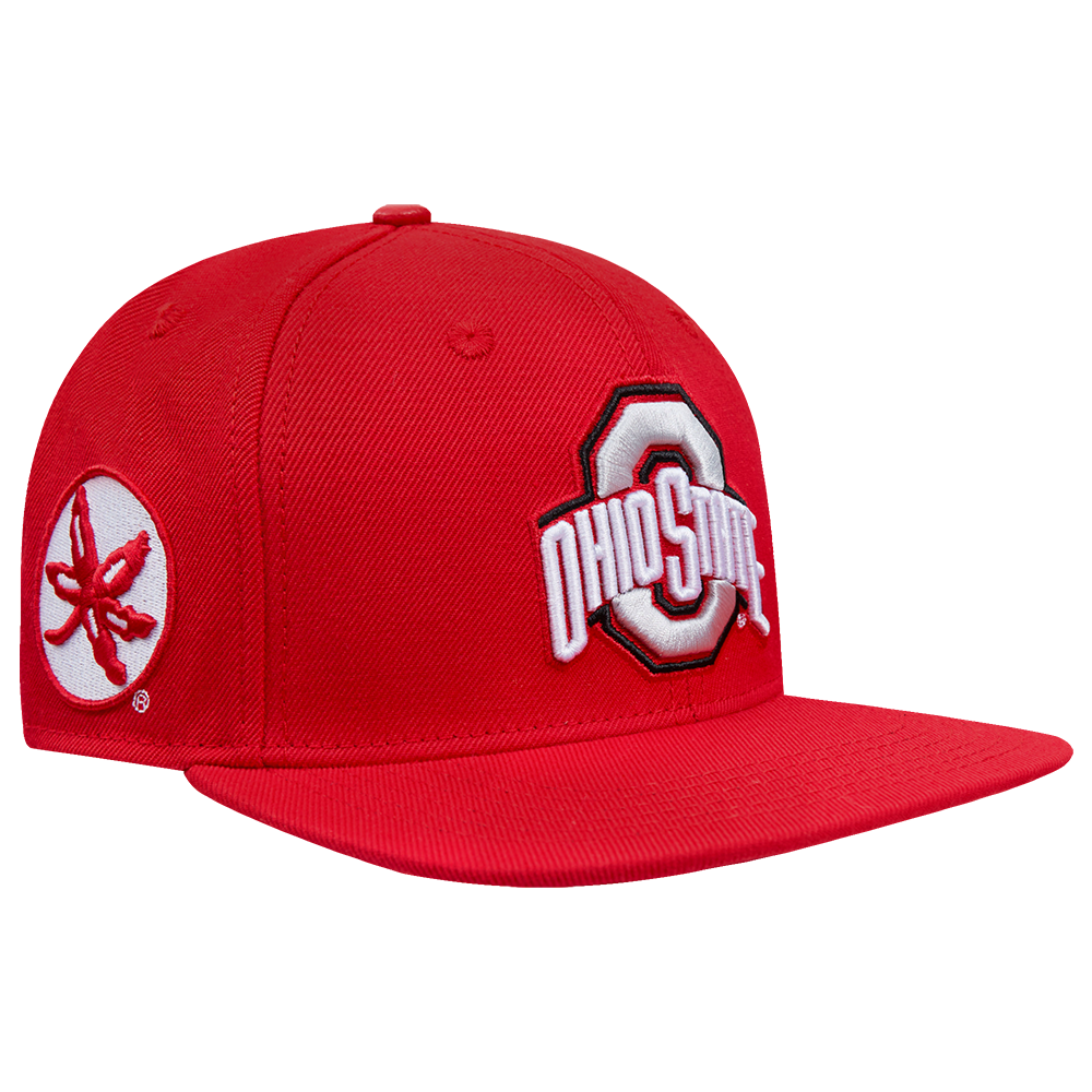 OHIO STATE UNIVERSITY CLASSIC MEN'S WOOL SNAPBACK HAT (RED) – Pro Standard