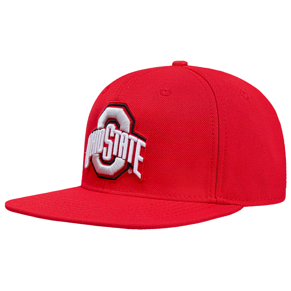 OHIO STATE UNIVERSITY CLASSIC MEN'S WOOL SNAPBACK HAT (RED) – Pro Standard