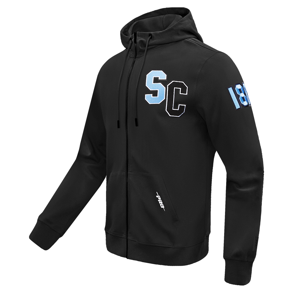 SPELMAN COLLEGE CLASSIC MEN'S FZ PO HOODIE (WHITE)