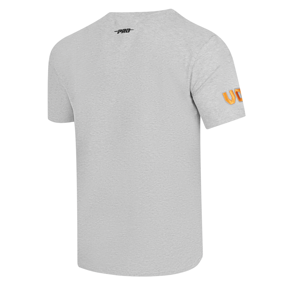UNIVERSITY OF TENNESSEE CLASSIC STACKED LOGO SINGLE JERSEY TEE (HEATHER GREY)