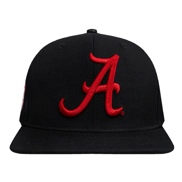 UNIVERSITY OF ALABAMA CLASSIC WOOL SNAPBACK HAT (BLACK) – Pro Standard