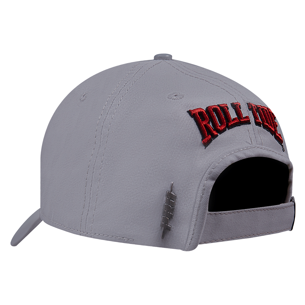 COLLEGE UNIVERSITY OF ALABAMA CREST EMBLEM MEN'S DAD HAT (GRAY)