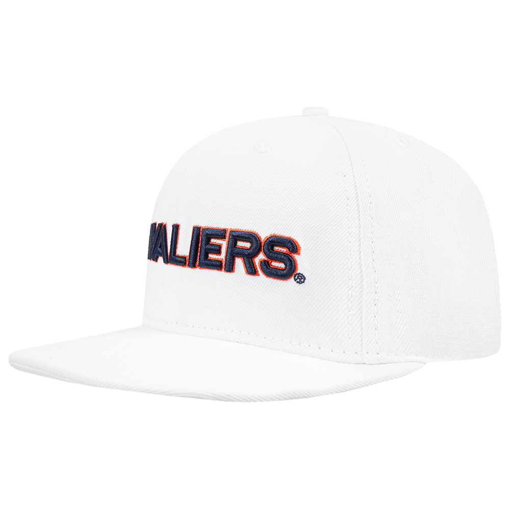 UNIVERSITY OF VIRGINIA CLASSIC UNISEX WOOL SNAPBACK HAT (WHITE)