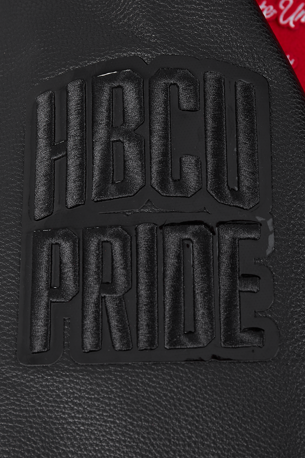 COLLEGE WINSTON-SALEM STATE UNIVERSITY VINTAGE VARSITY MEN'S RIB WOOL VA (RED/BLACK)