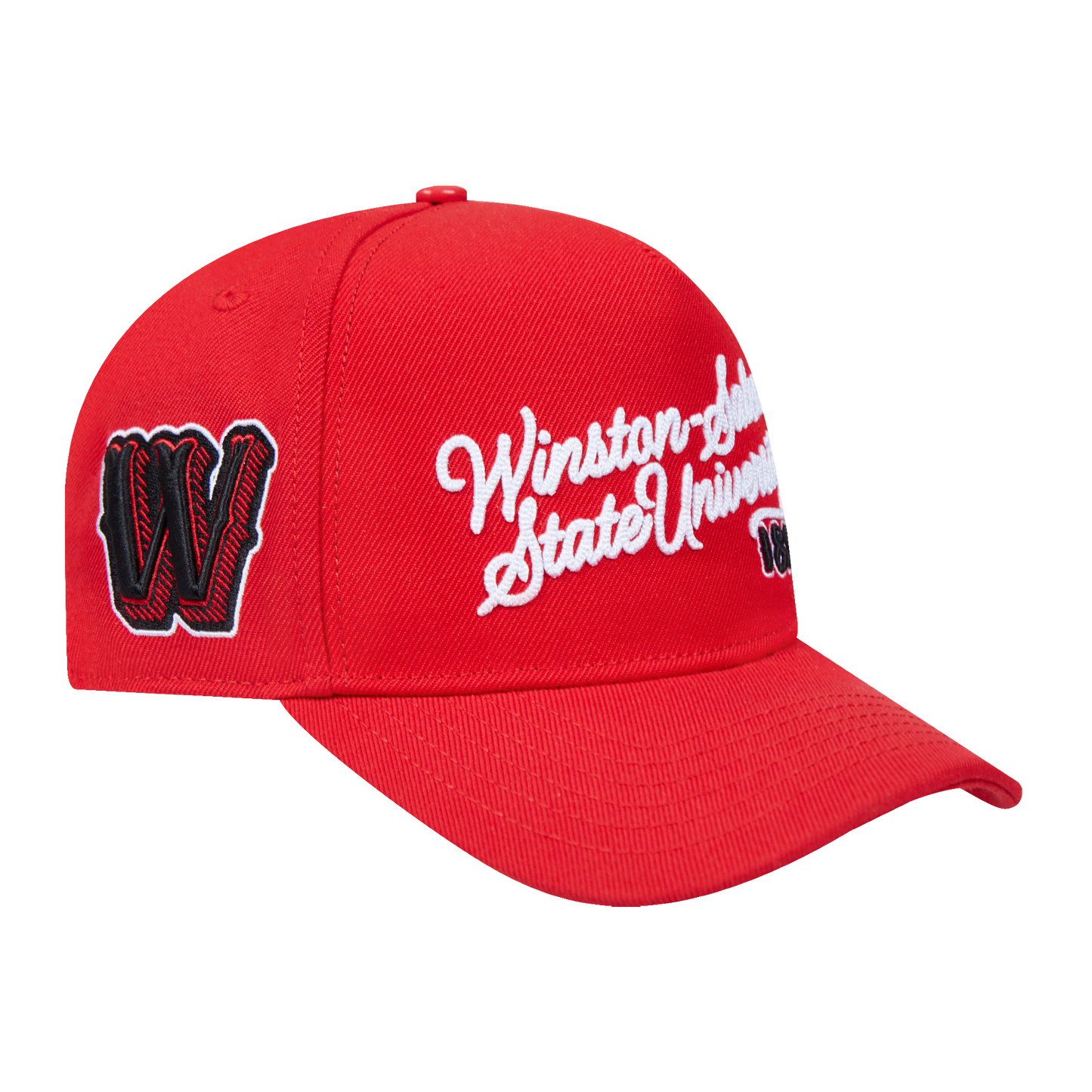 COLLEGE WINSTON-SALEM STATE UNIVERSITY VINTAGE VARSITY PINCHFRONT SN (RED)