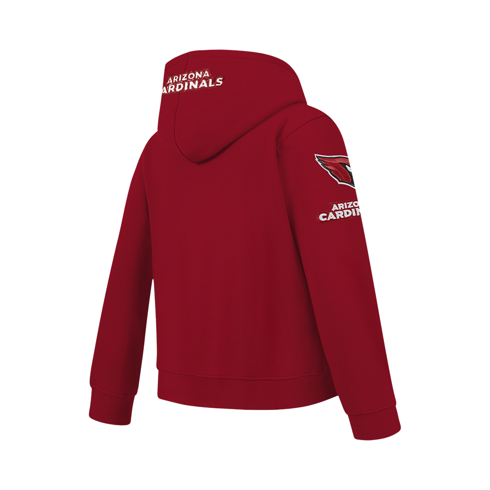 NFL ARIZONA CARDINALS CLASSIC BIG BOY'S FLC PO HOODIE (CARDINAL RED)