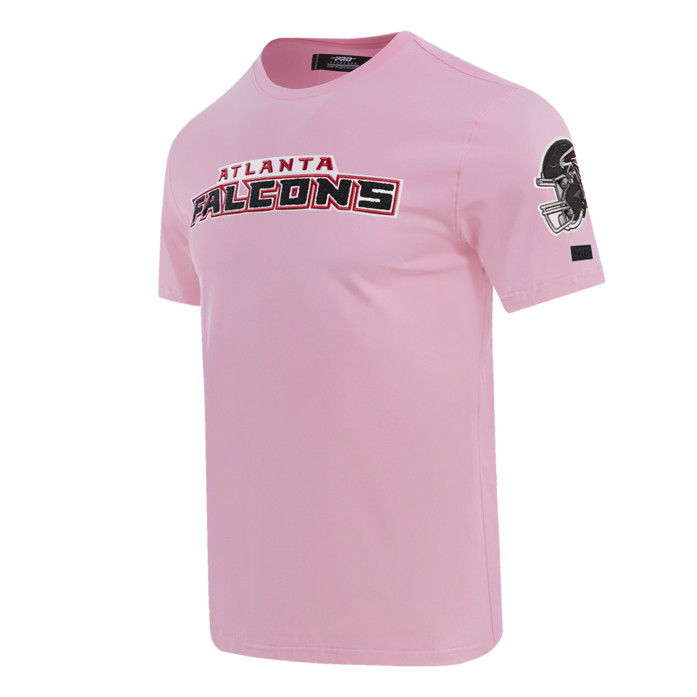 NFL ATLANTA  FALCONS CLASSIC CHENILLE SINGLE JERSEY TEE (PINK)