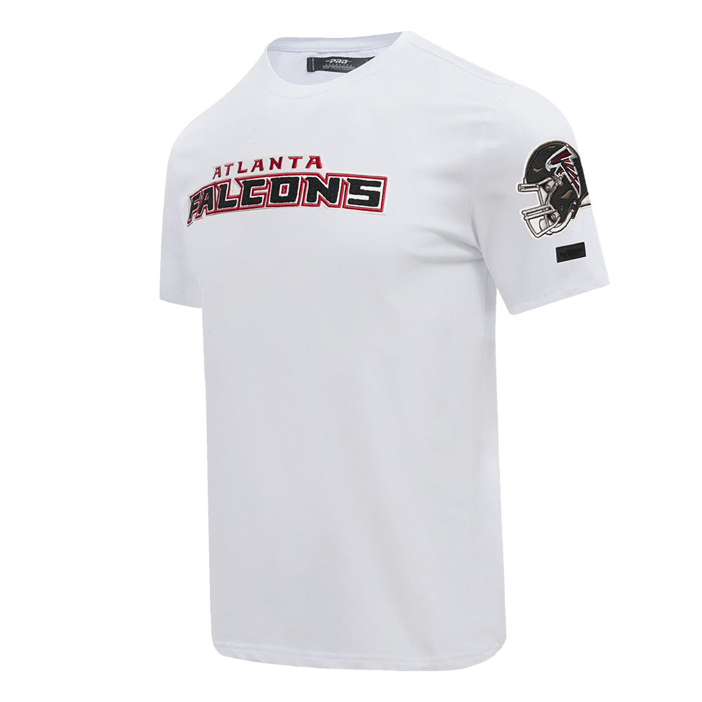 NFL ATLANTA  FALCONS CLASSIC CHENILLE SINGLE JERSEY TEE (WHITE)